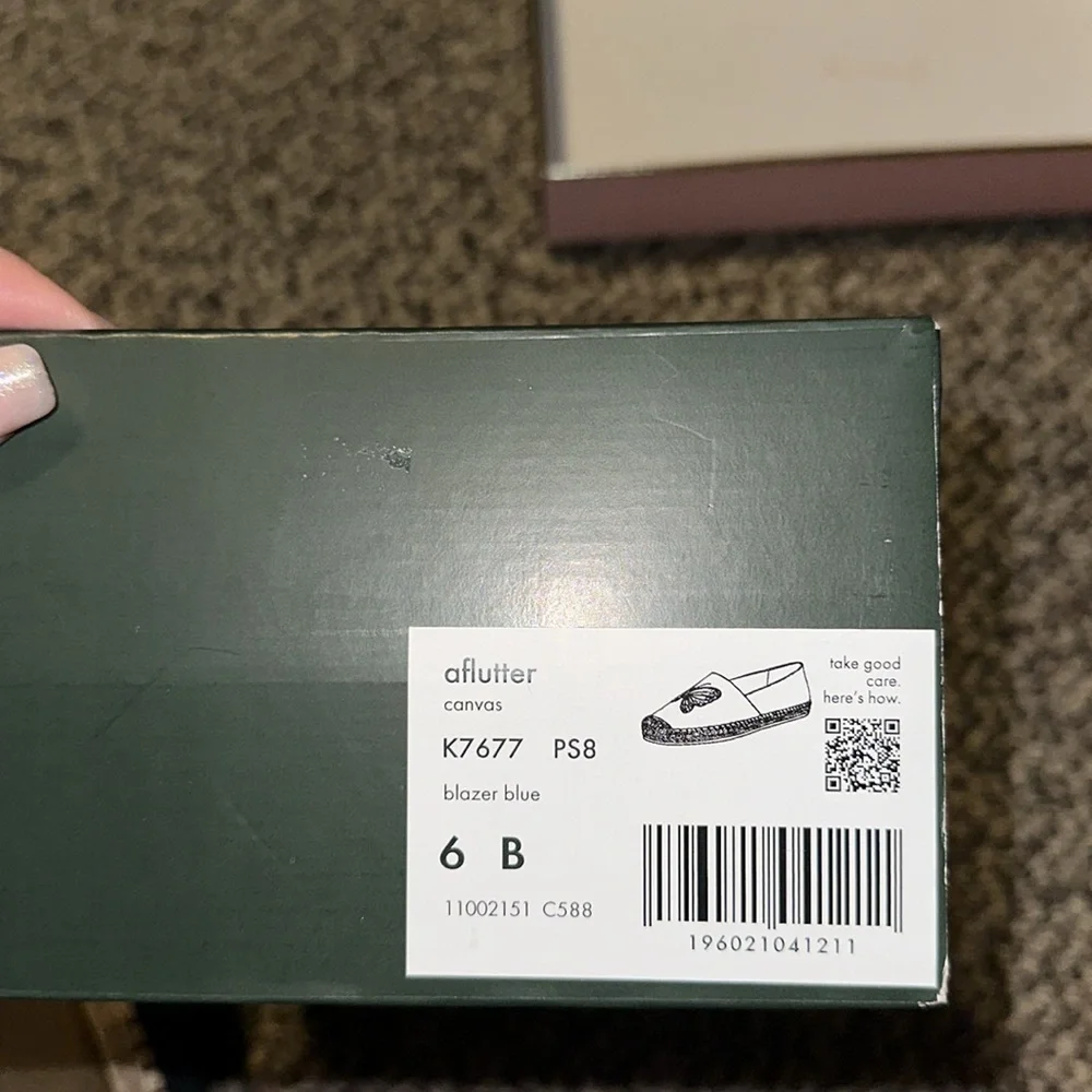 Kate spade NEW IN BOX butterfly shoes